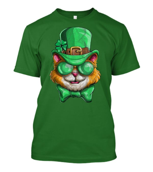 Lepurrchaun Cat St. Patrick's Day Paddy Leprechaun T-Shirt