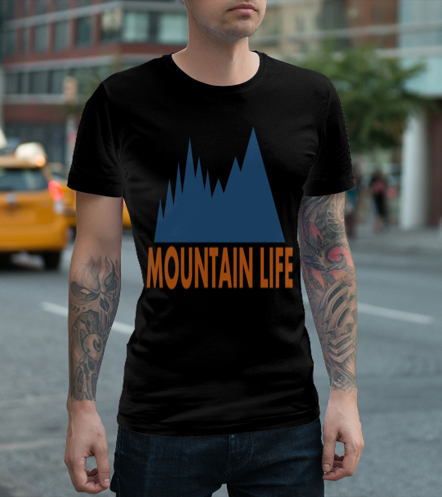 Mountain Life Blue Peak T-Shirt