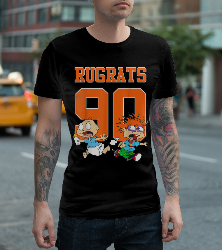 Rugrats 90 Classic Basketball Jersey Tommy T-Shirt