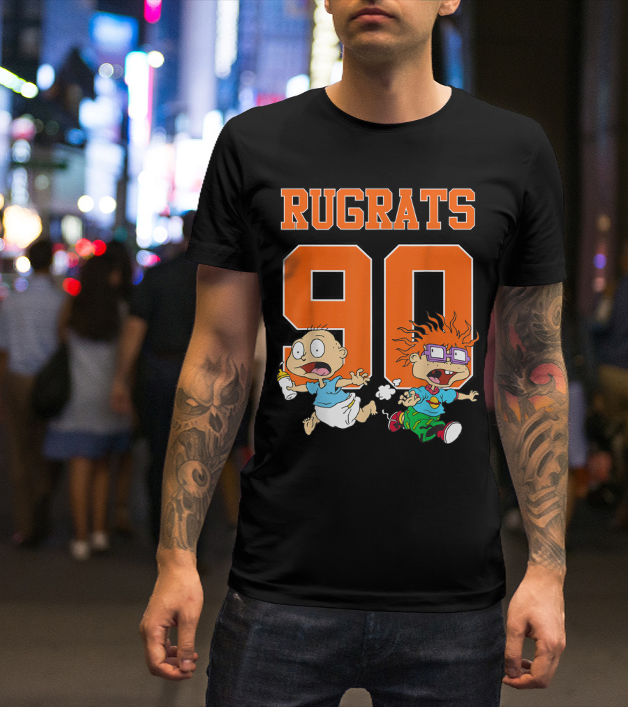 Rugrats 90 Classic Basketball Jersey Tommy T-Shirt