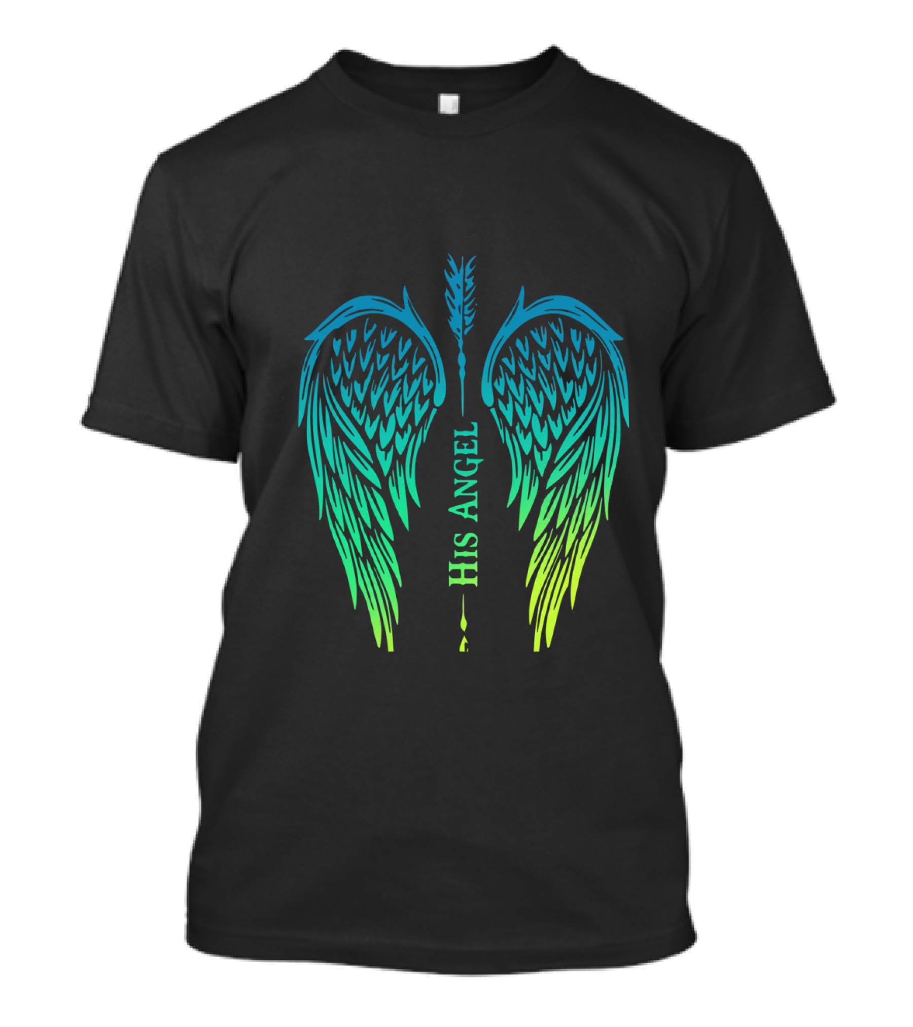 His Angel Wings With Arrow Feather T-Shirt