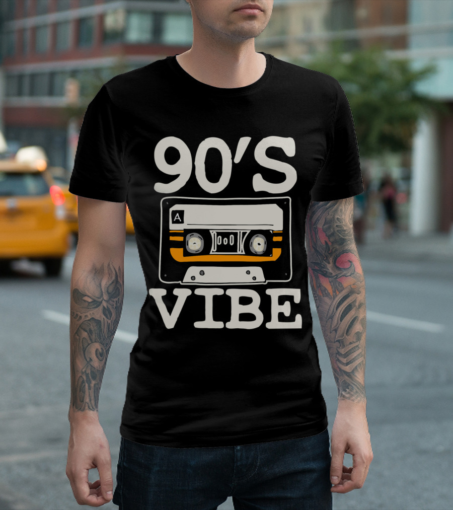 90'S Vibe Cassette Tape T-Shirt