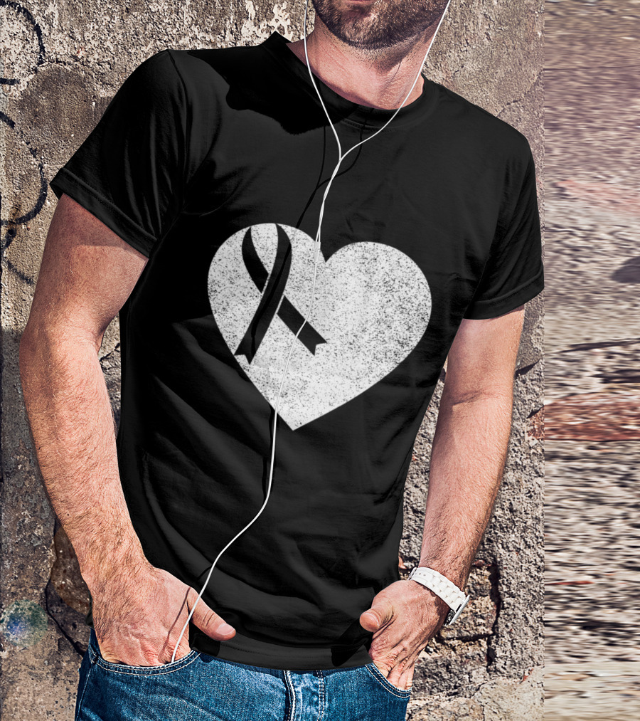 I Wear Red To Fight Heart Disease With Awareness Ribbon And Heart T-Shirt