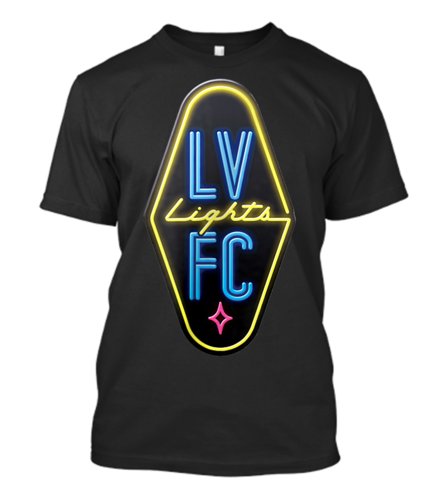 LV Lights FC Football Sports Soccer Club Las Vegas T-Shirt