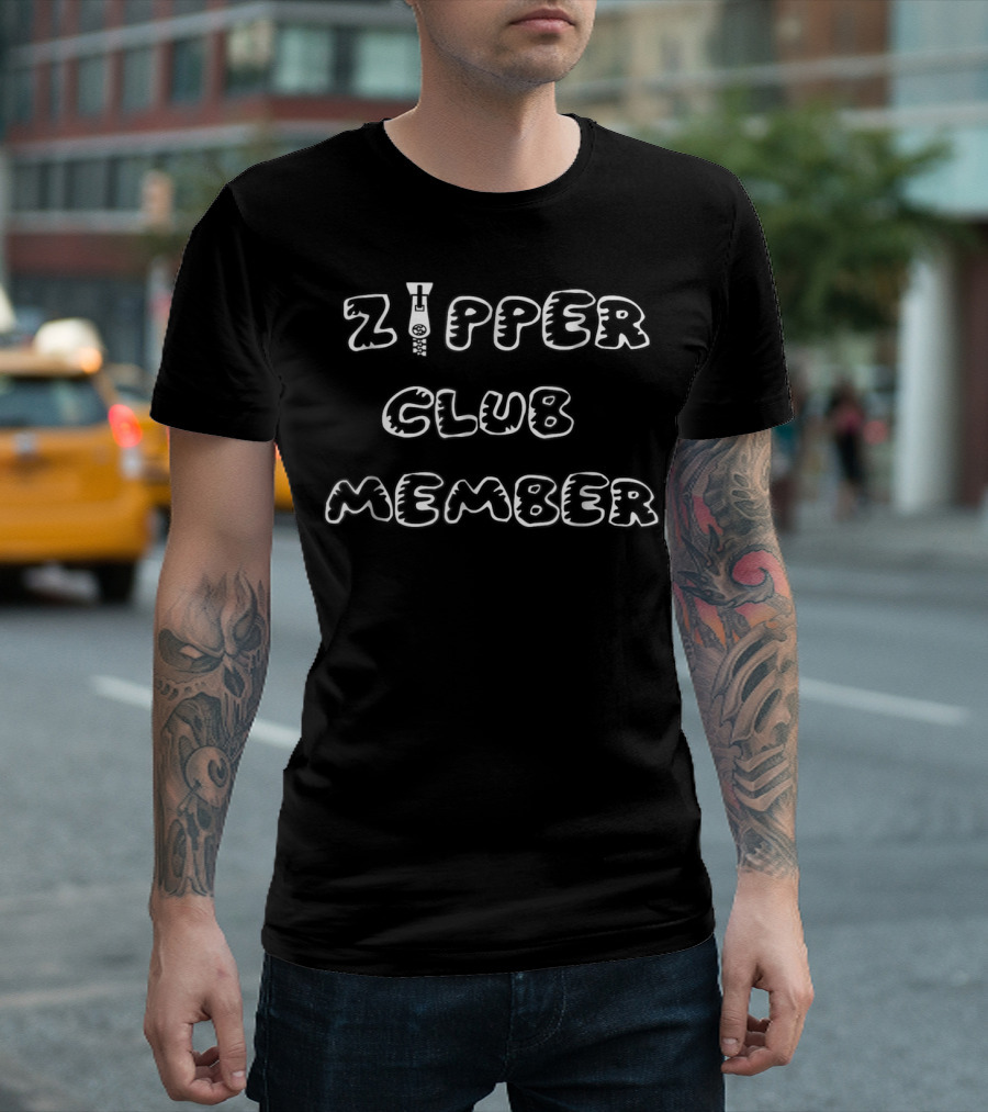 Zipper Club Member Open Heart Surgery Survivor F3 T-Shirt