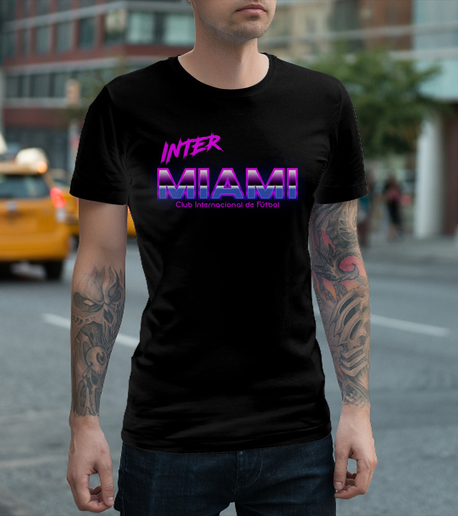 Inter Miami Club Internacional de Fútbol Soccer Jersey Fan T-Shirt