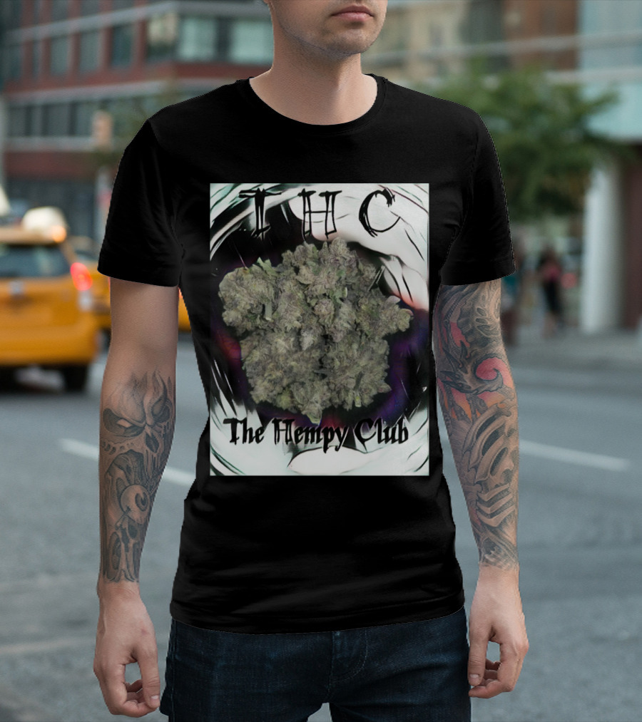 THC The Hempy Club Weed Bud Original T-Shirt