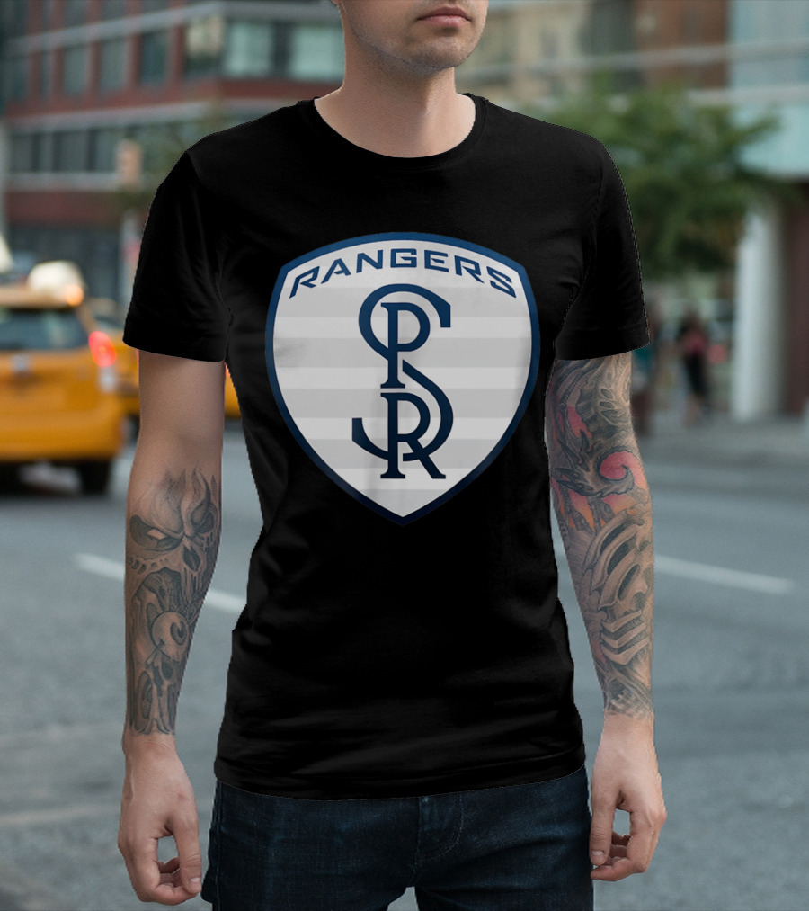 Rangers Swope Park Soccer Football Sports Club Crest Emblem T-Shirt
