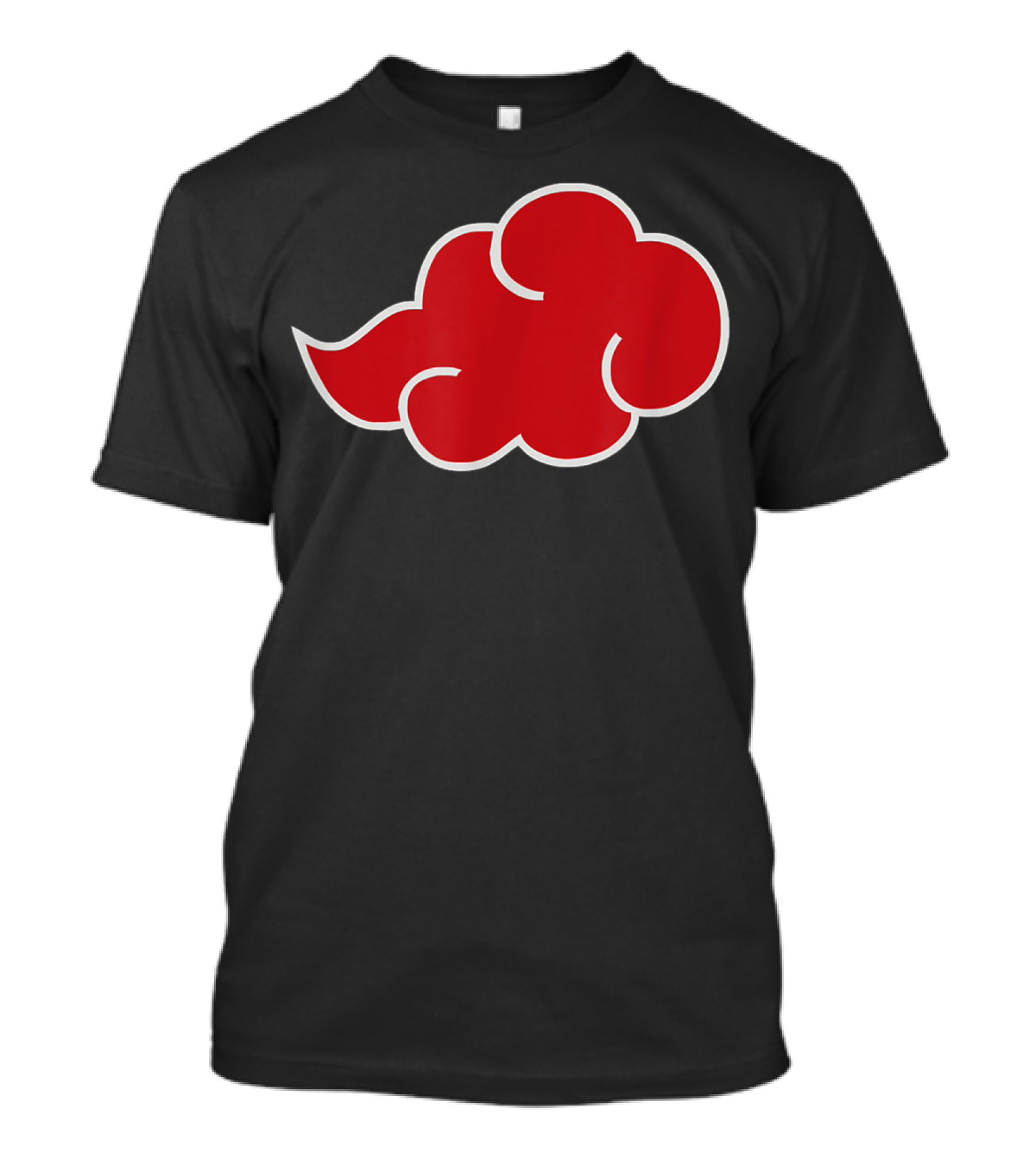 Red Cloud Akatsuki Ninja Group Fan Club Anime T-Shirt