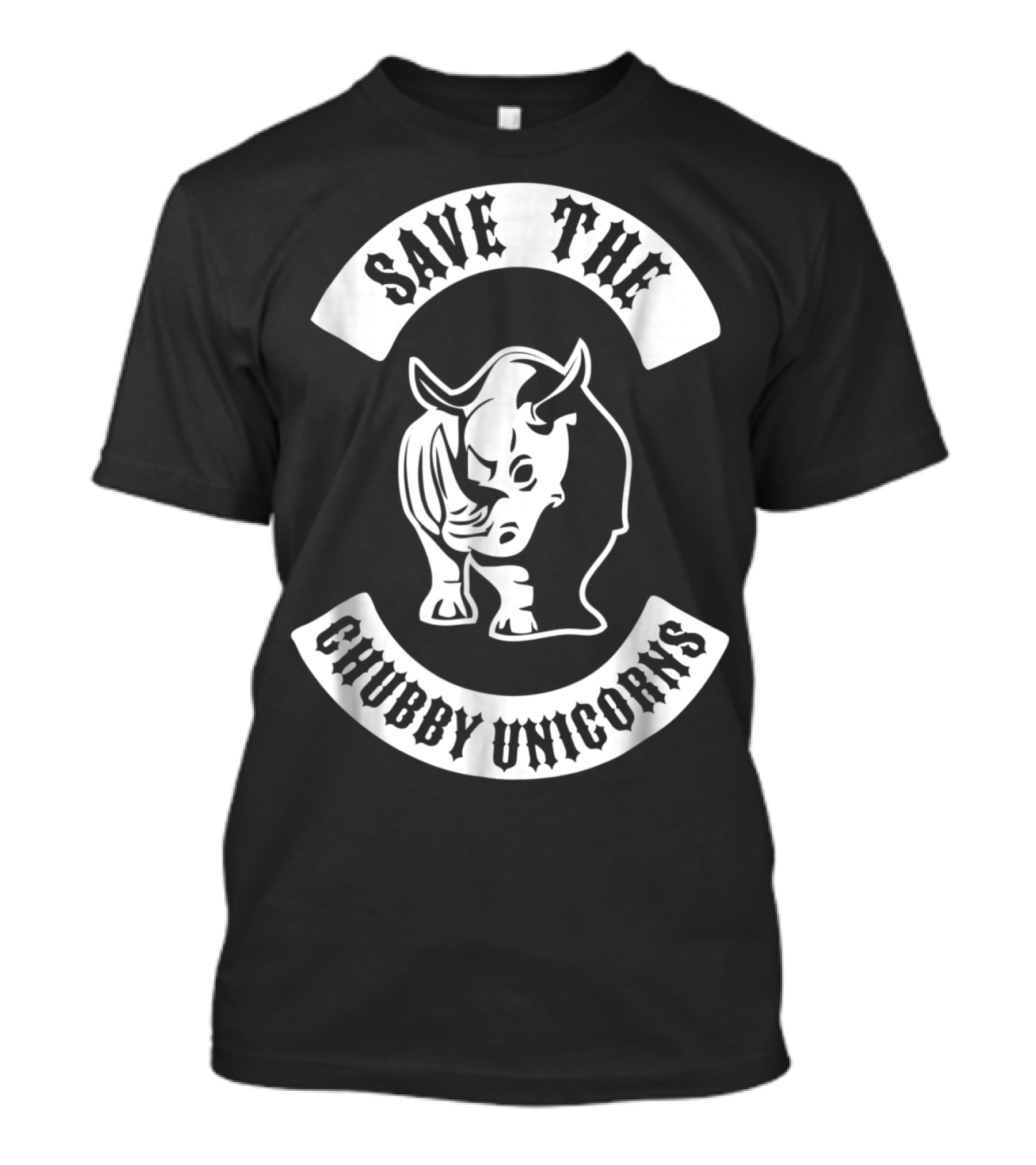 Save The Chubby Unicorns Rhinos Club T-Shirt