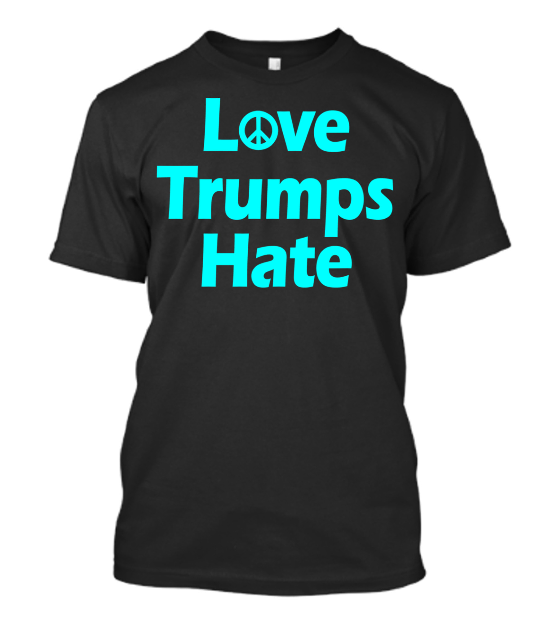 Love Peace Symbol Trumps Hate T-Shirt