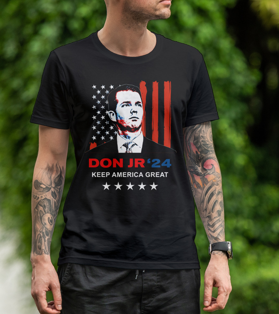 Don Jr '24 Keep America Great Star Spangled Banner T-Shirt