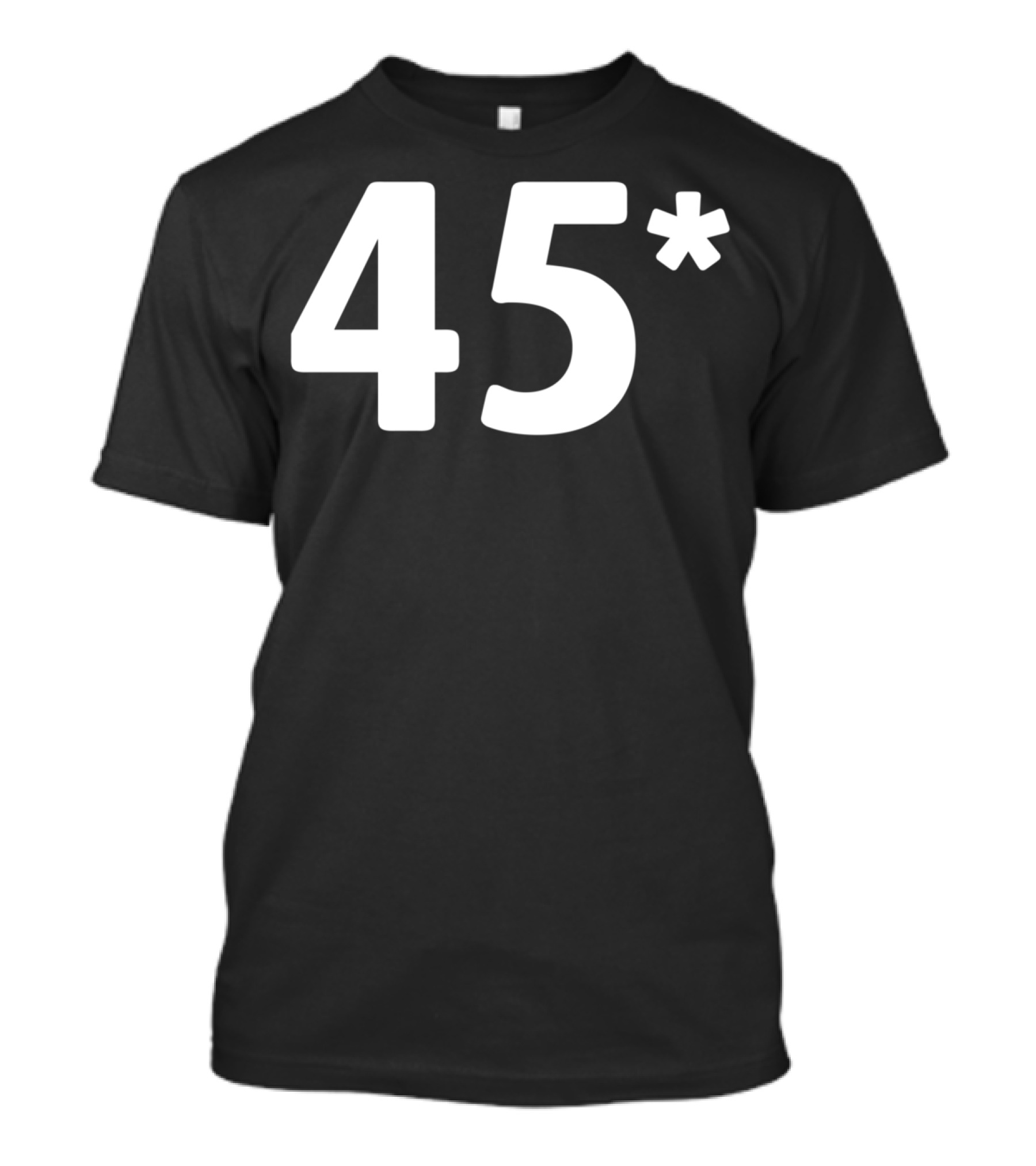 45 Asterisk Trump Impeached Impeachment Day T-Shirt