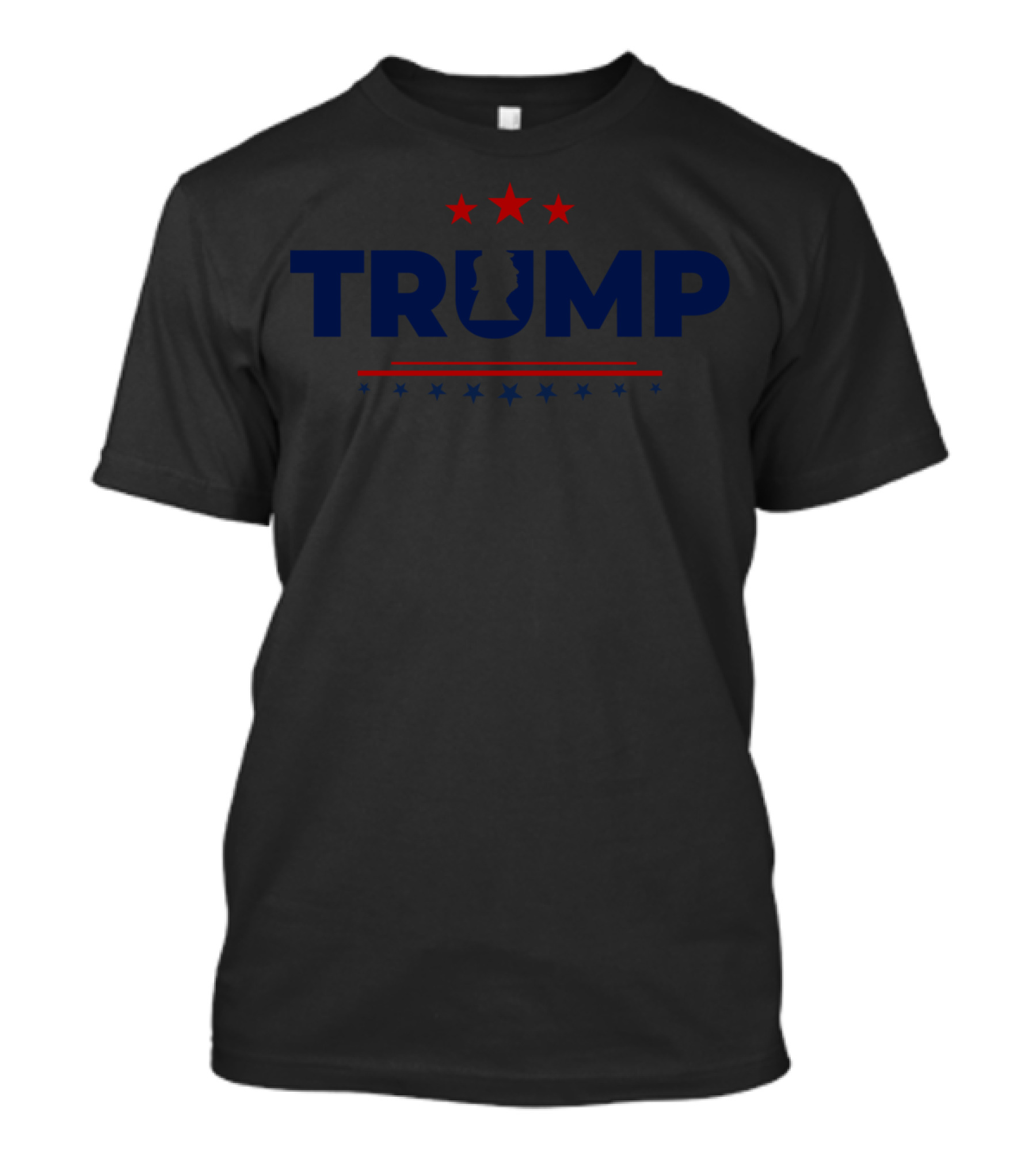 Trump Stars Silhouette Only For The Donald T-Shirt