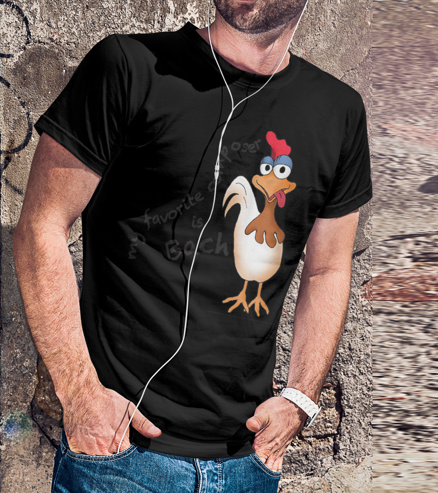 My Favorite Composer Is Bach Chicken T-Shirt