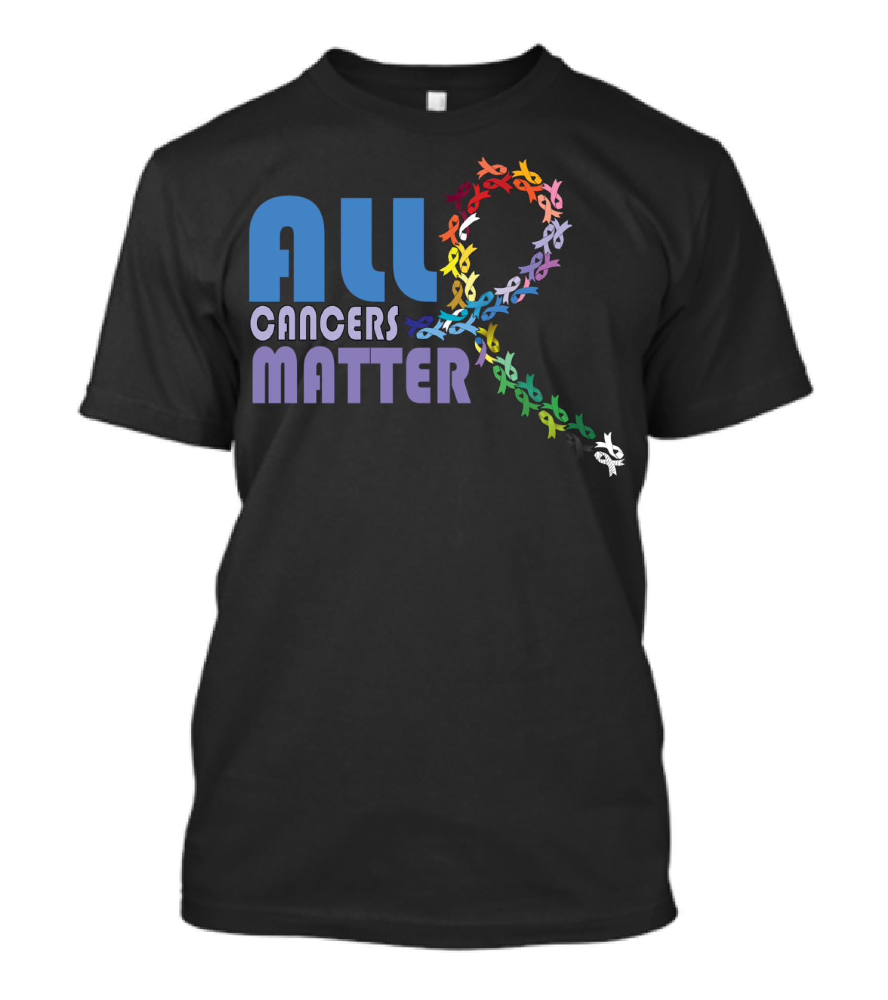 All Cancers Matter Awareness Support I World T-Shirt