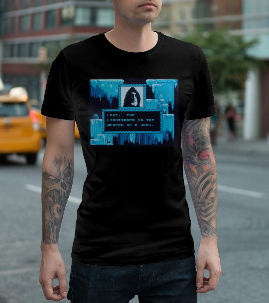 Luke the Lightsaber Is the Weapon of a Jedi T-Shirt