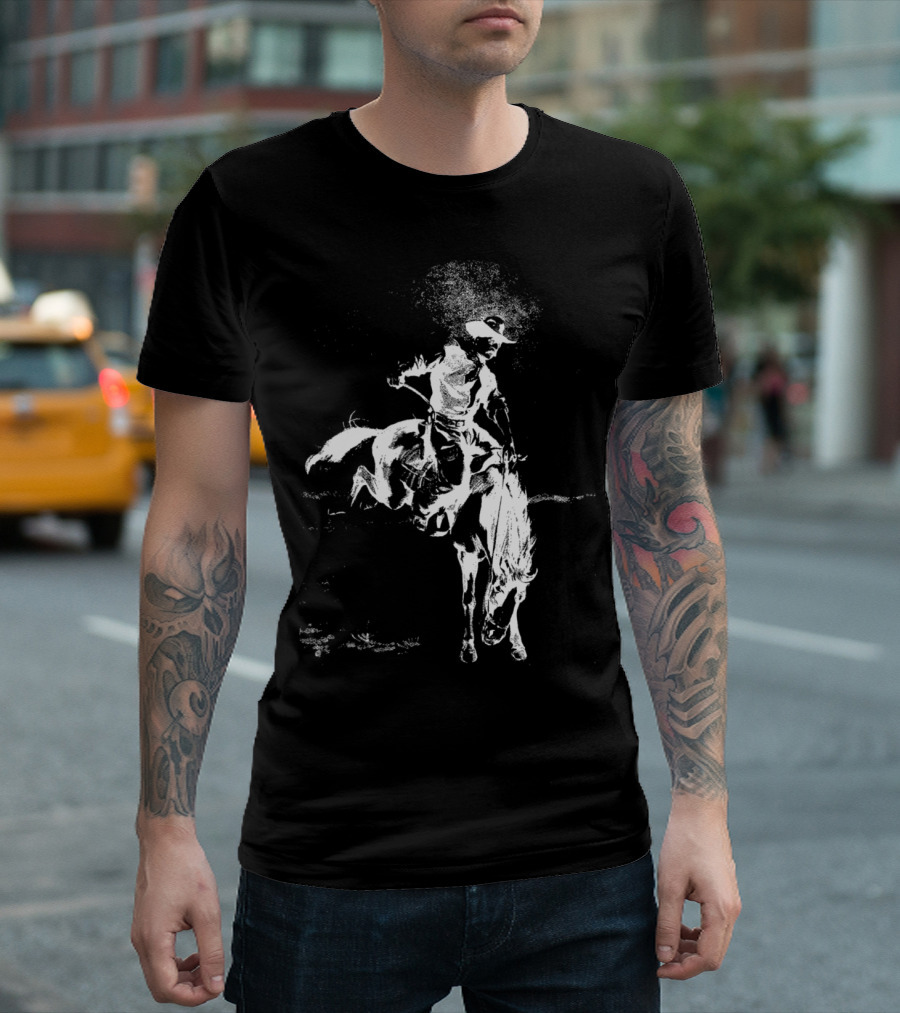 Vintage Cowboy Rodeo Horse Riding T-Shirt