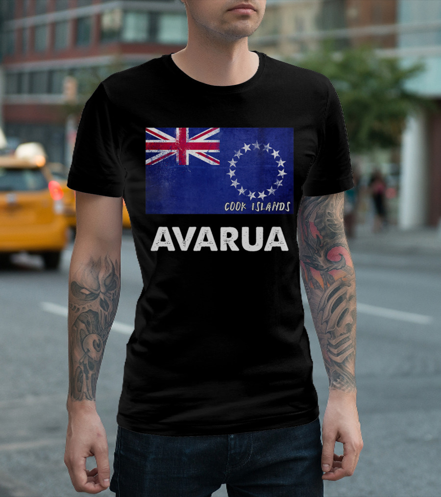 Avarua Cook Islands Flag T-Shirt