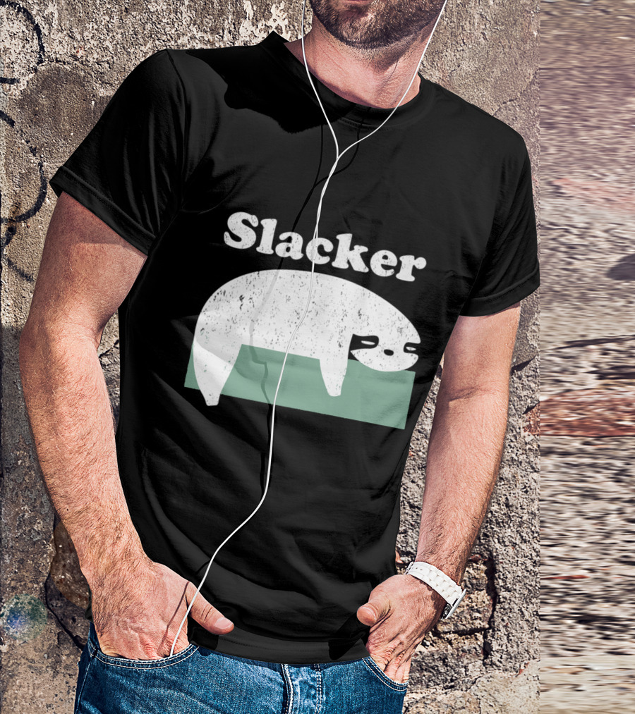 Slacker Funny Cute Sloth T-Shirt