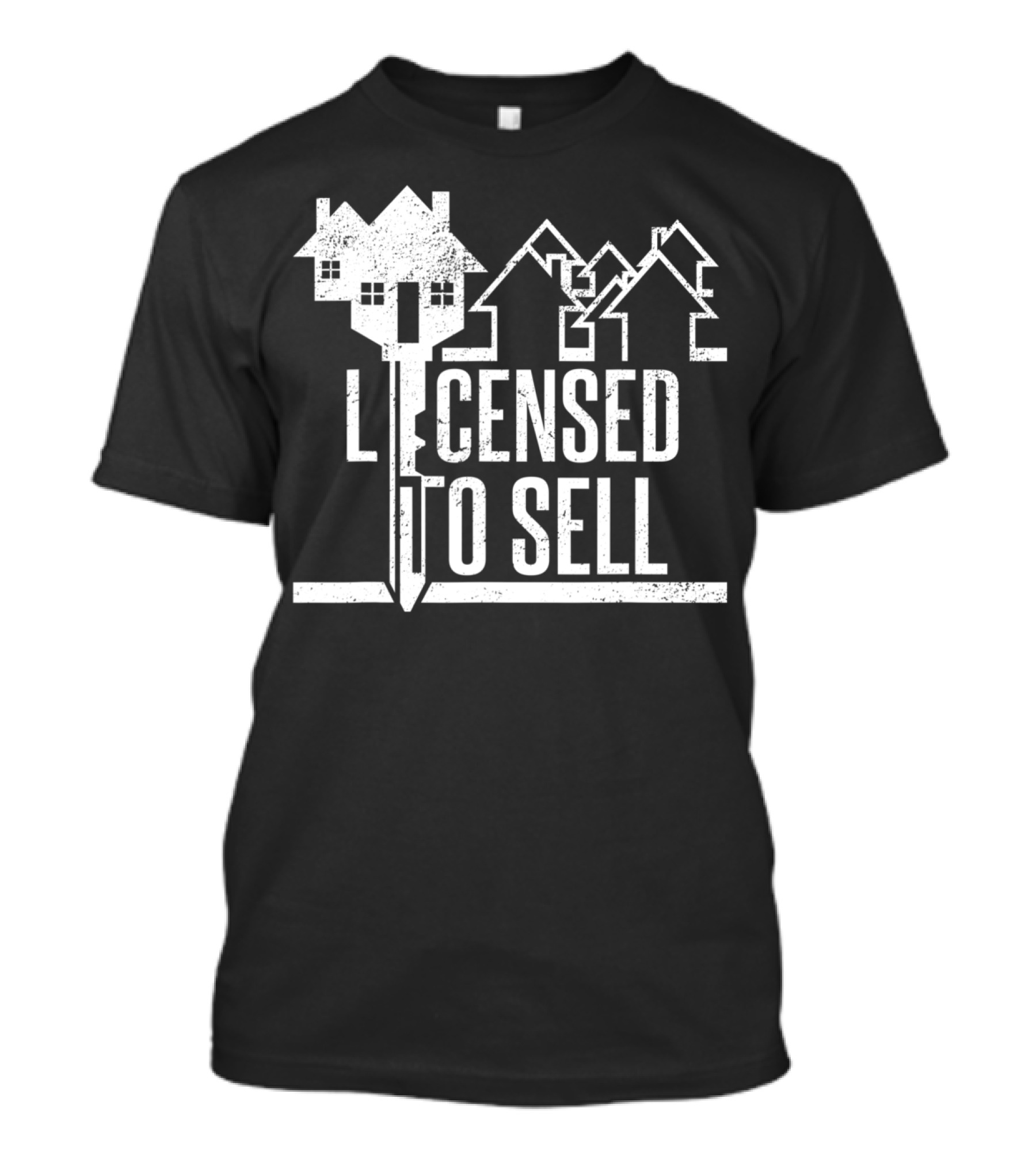 Real Estate Agent Licensed To Sell Key House T-Shirt