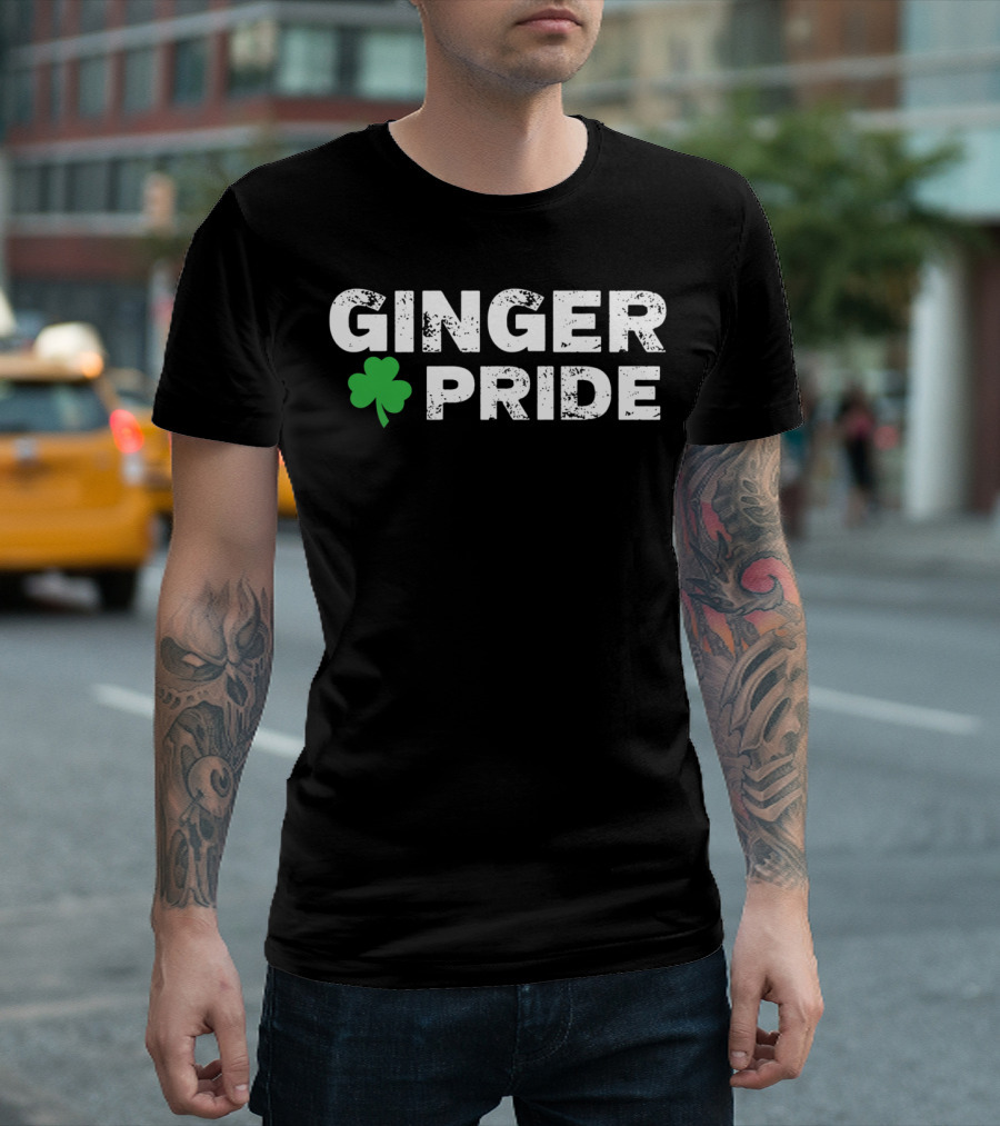 Ginger Pride St. Patrick's Day Shamrock T-Shirt