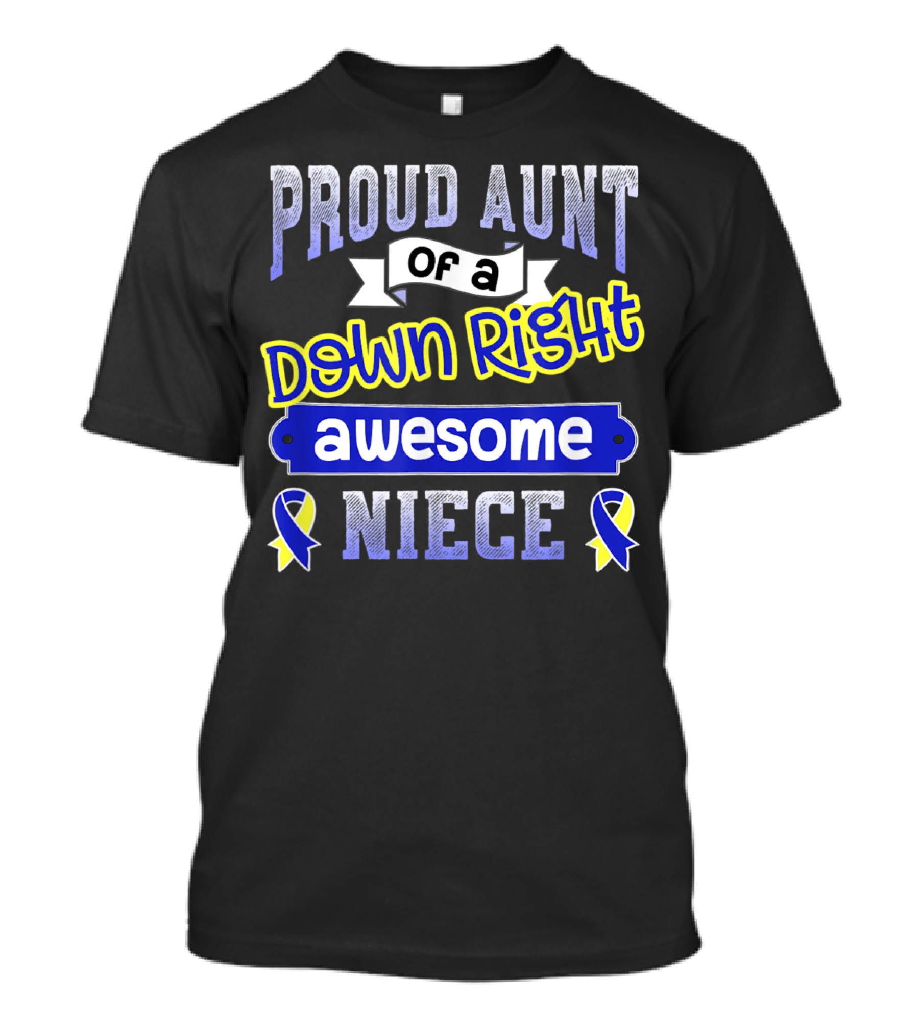 Proud Aunt Of A Down Right Awesome Niece T-Shirt