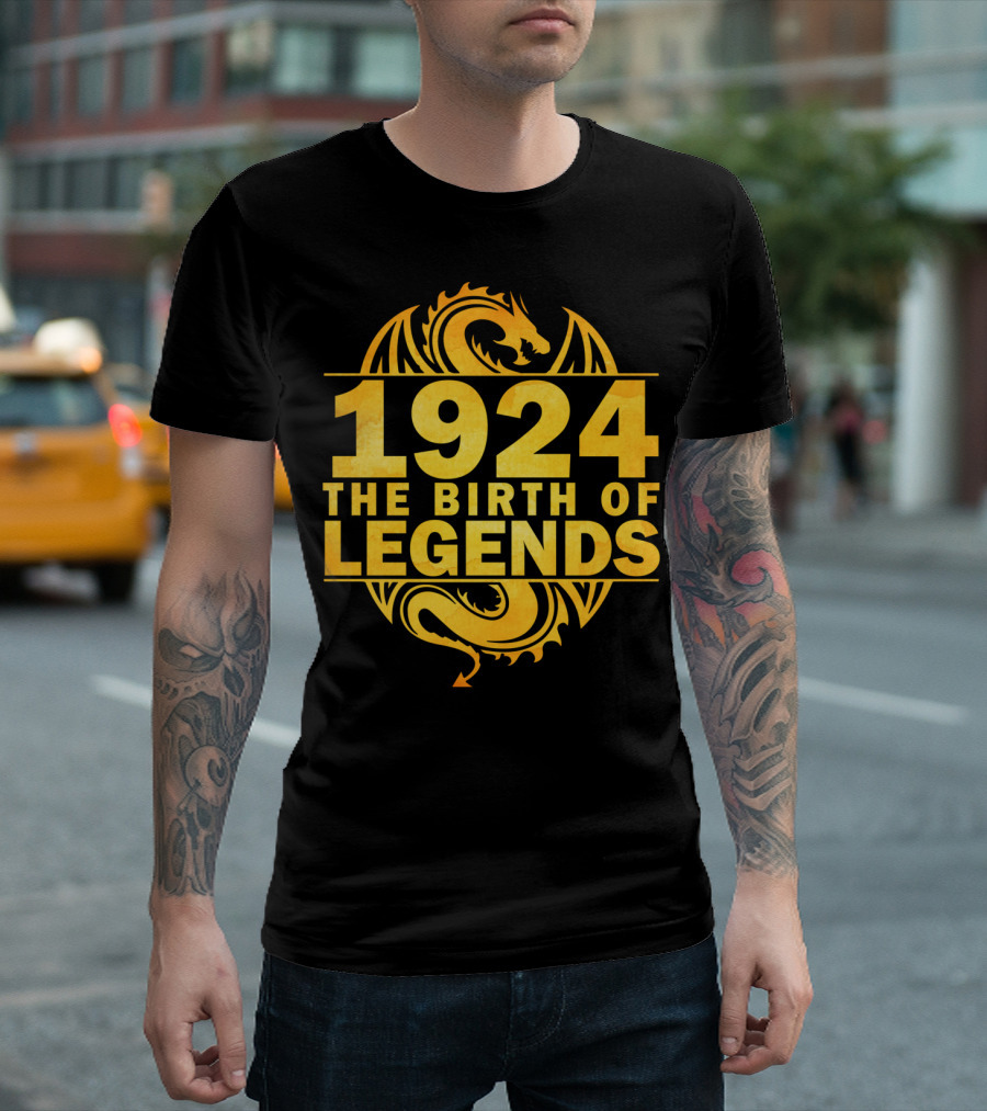 1924 The Birth of Legends Dragon T-Shirt
