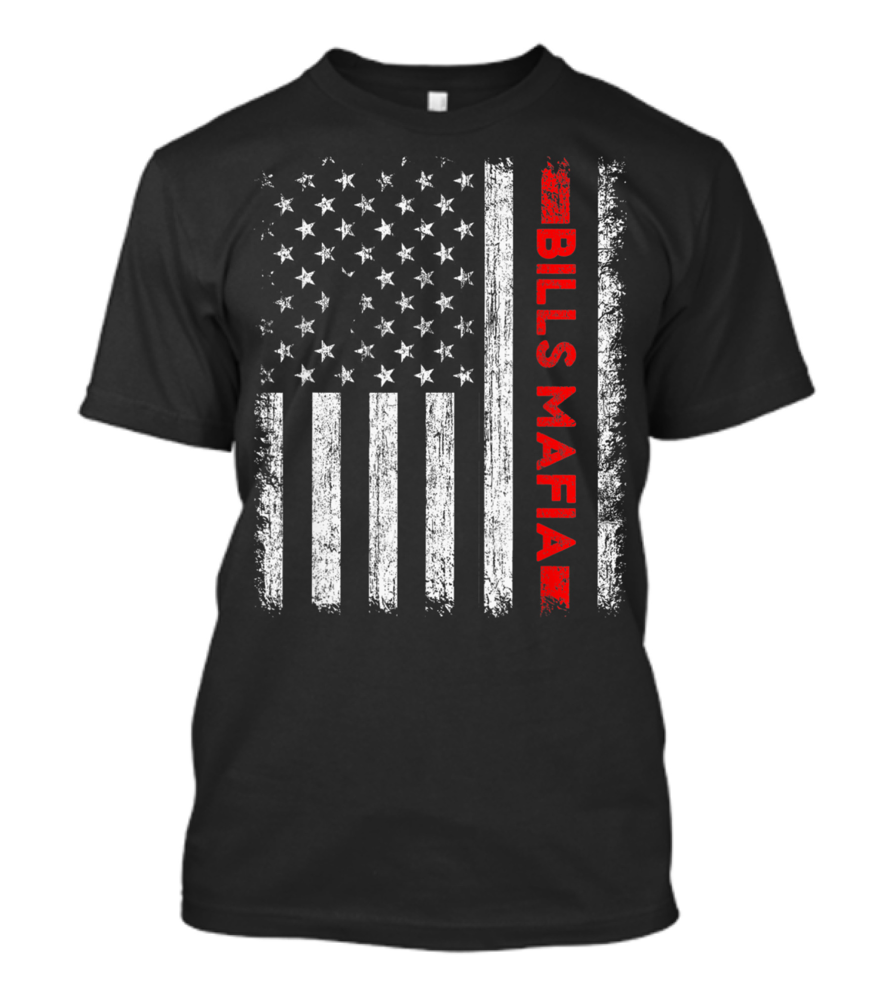 Patriotic American Flag Bills Mafia Buffalo T-Shirt