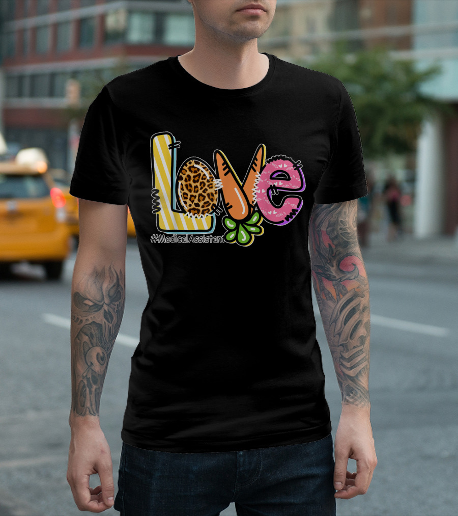 MedicalAssistant Happy Easter Day Egg Hunting Love T-Shirt