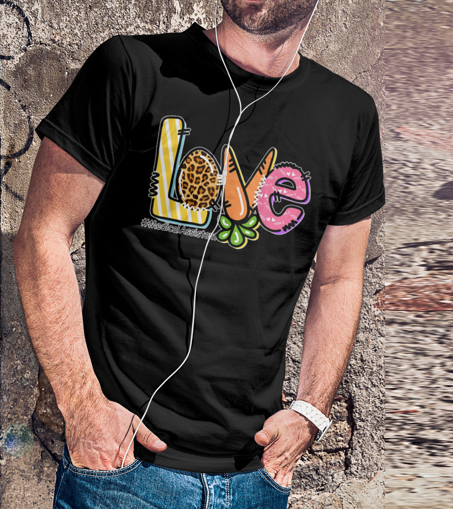MedicalAssistant Happy Easter Day Egg Hunting Love T-Shirt