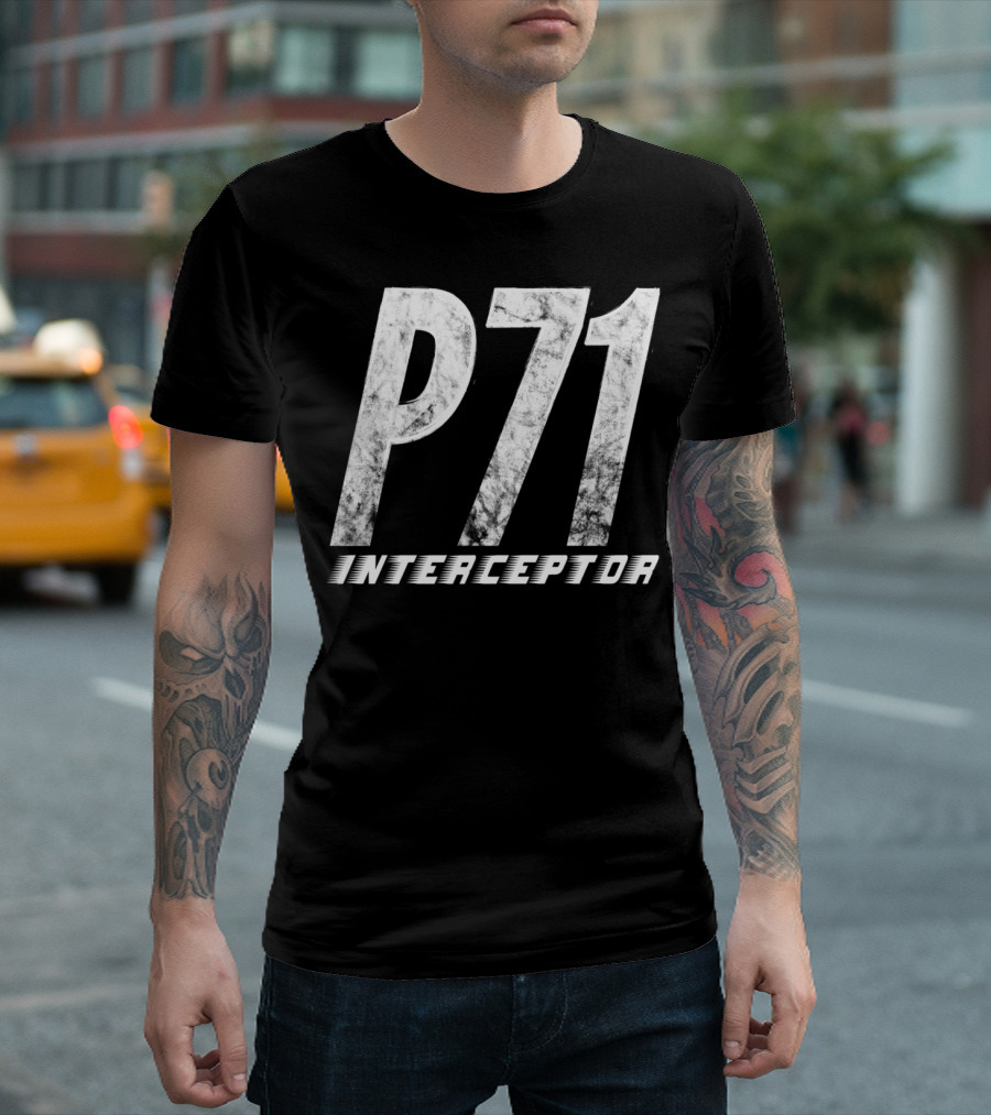 P71 Interceptor Cop Car Classic Crown Vic T-Shirt