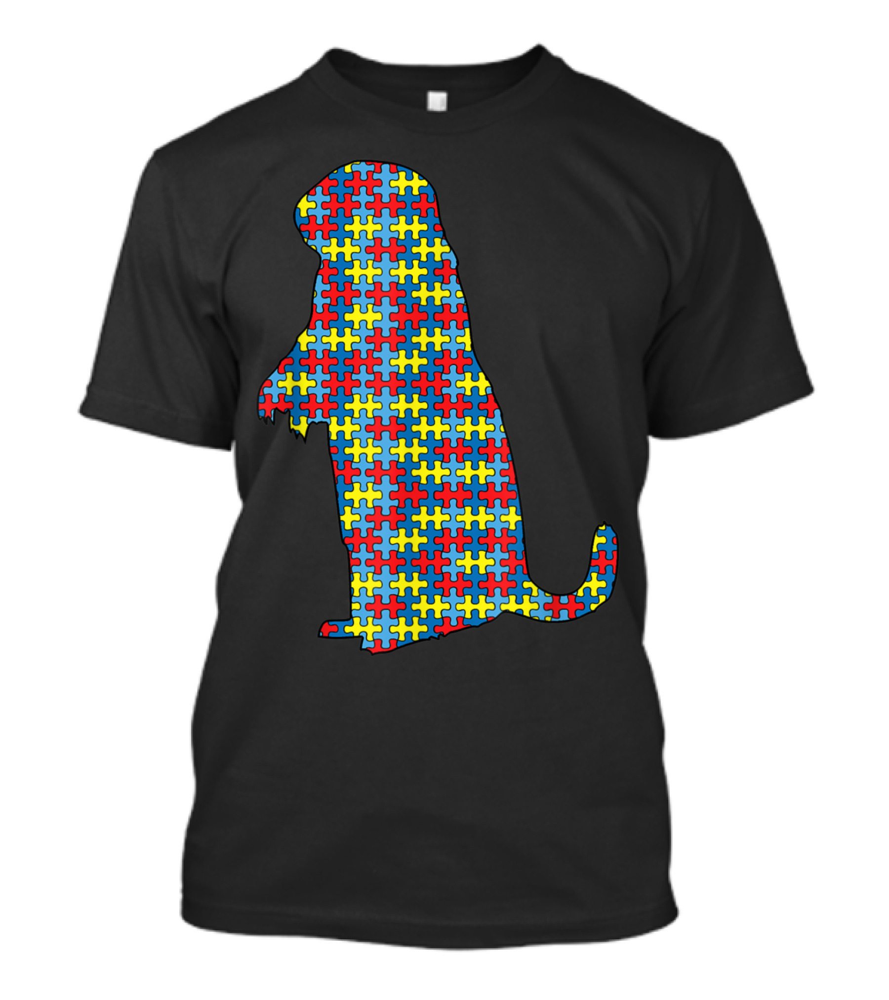 Prairie Dog Puzzle Pattern Autism Awareness Kids Rodent T-Shirt