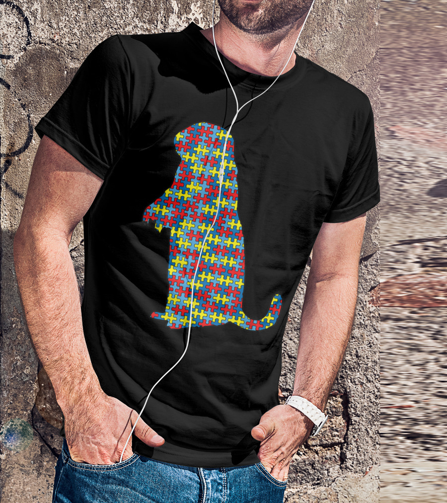 Prairie Dog Puzzle Pattern Autism Awareness Kids Rodent T-Shirt