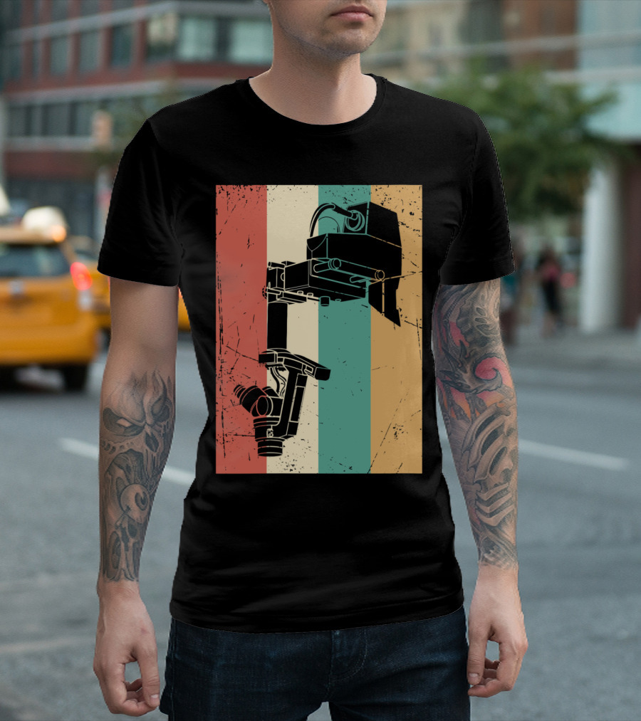 Vintage Surgeon Doctor Surgical Microscope Retro T-Shirt