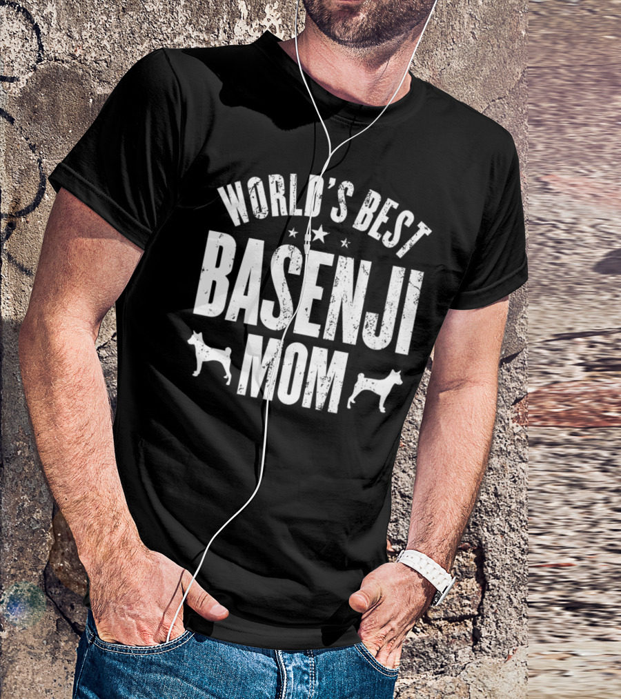 WORLD'S BEST BASENJI MOM T-Shirt