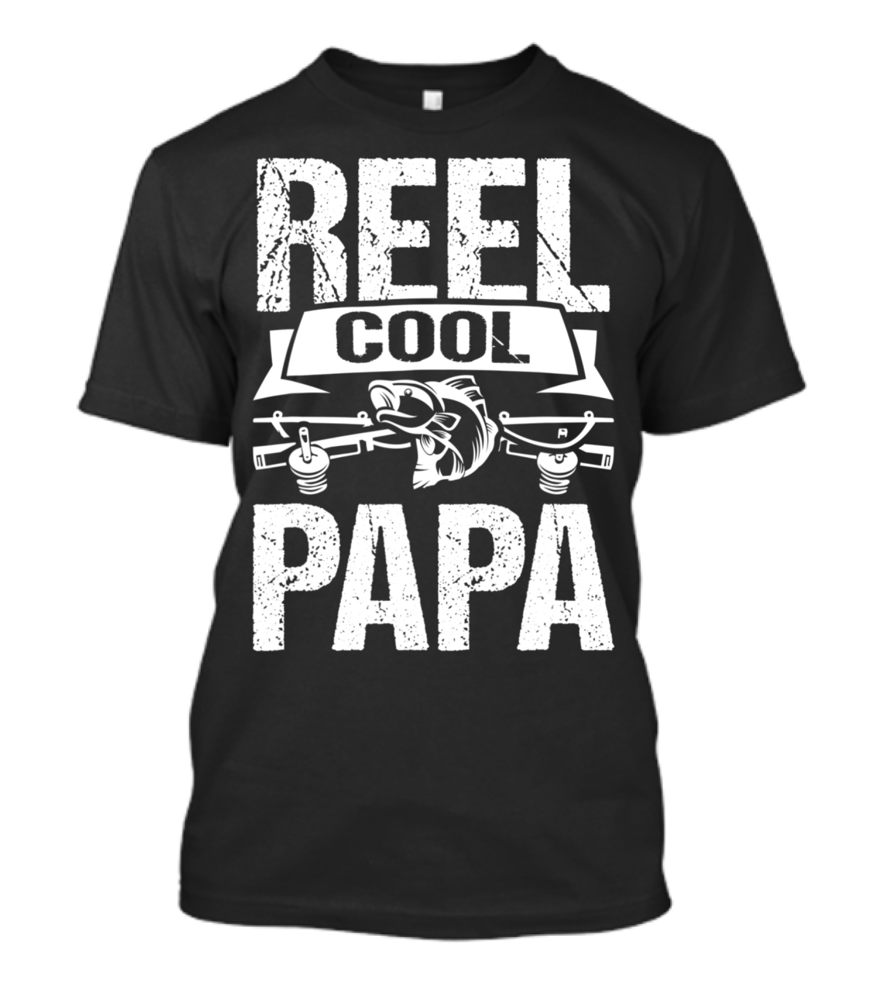 Reel Cool Papa Fishing Graphic From Daughter T-Shirt