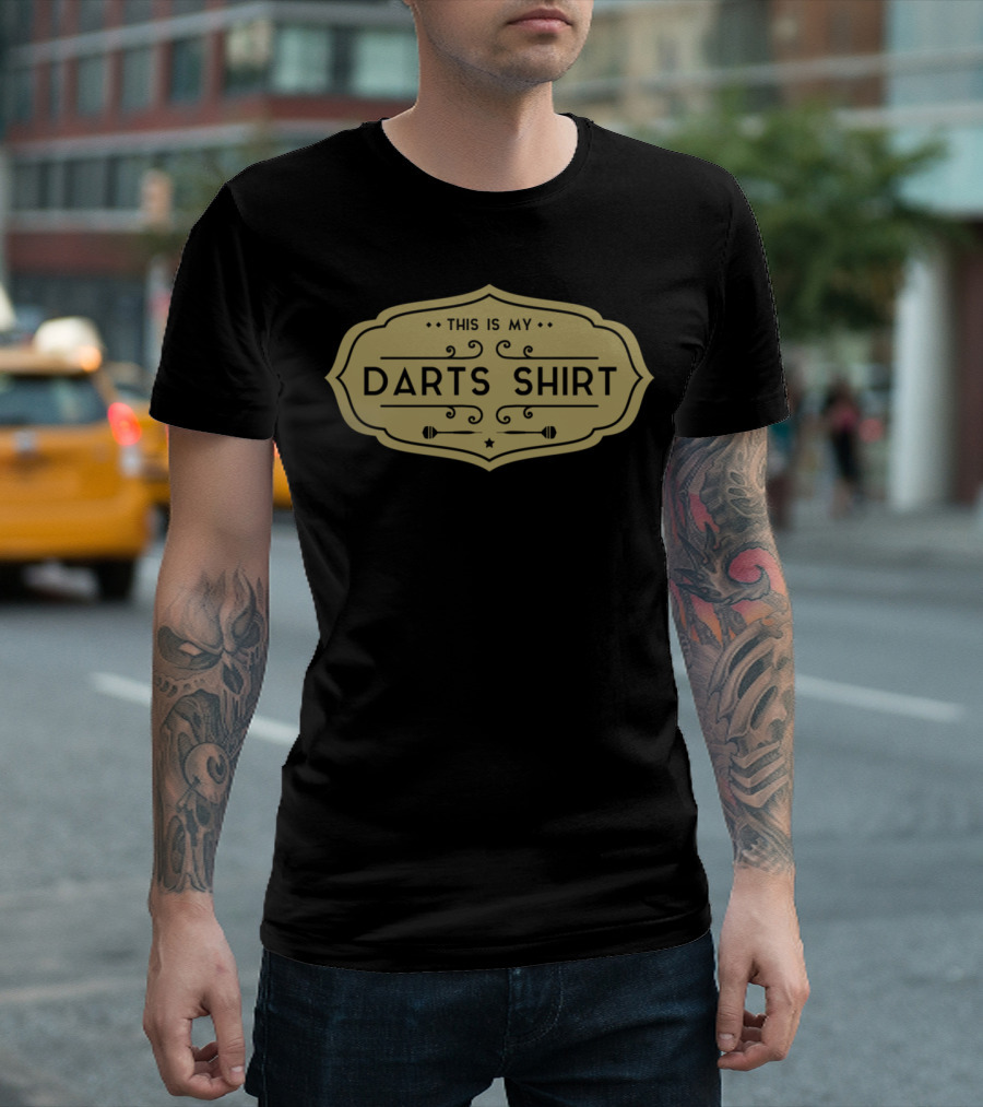 This Is My Darts Shirt Funny Saying Dart Player T-Shirt