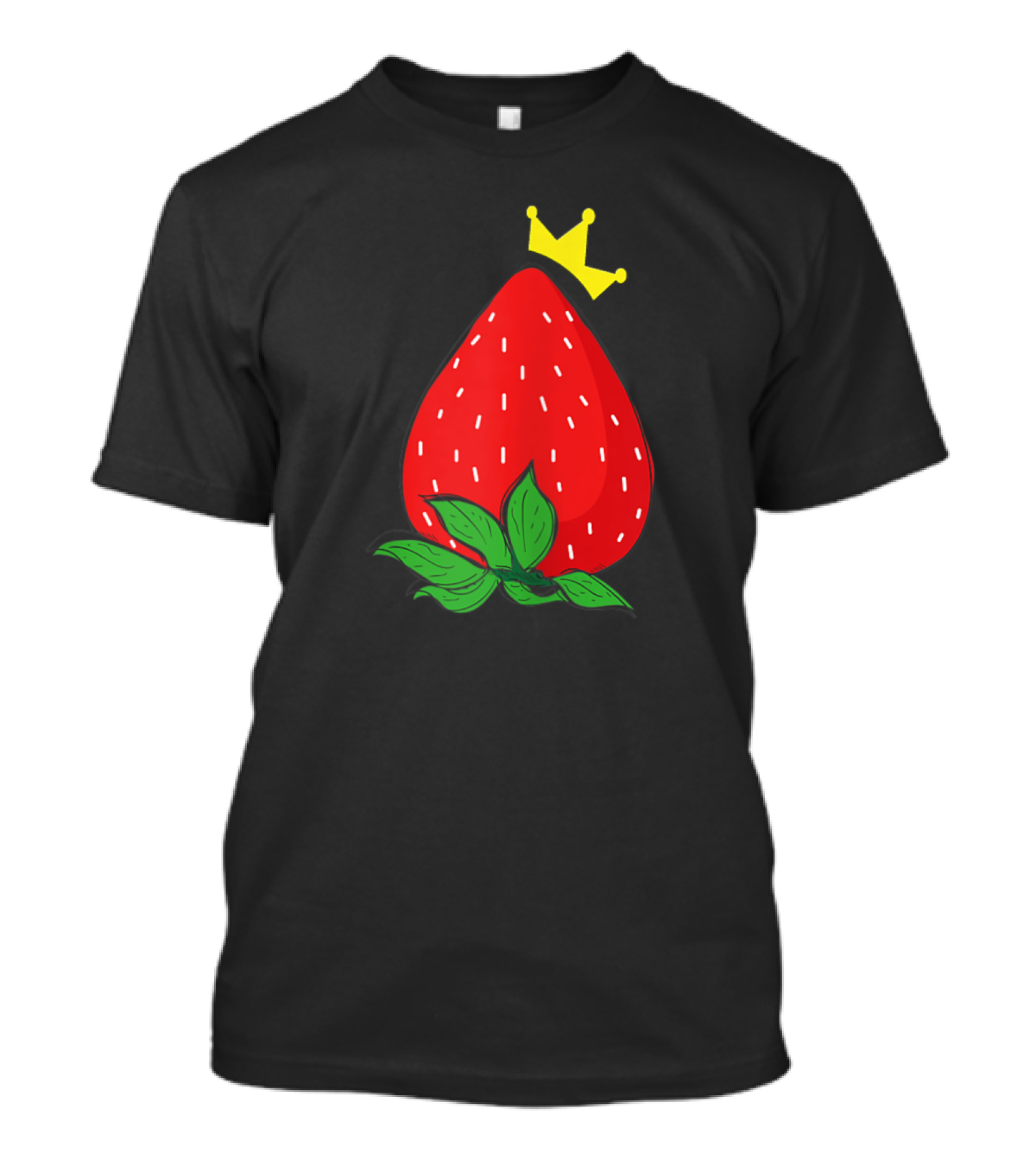 Queen Strawberry Crown Royalty 7 Colors T-Shirt