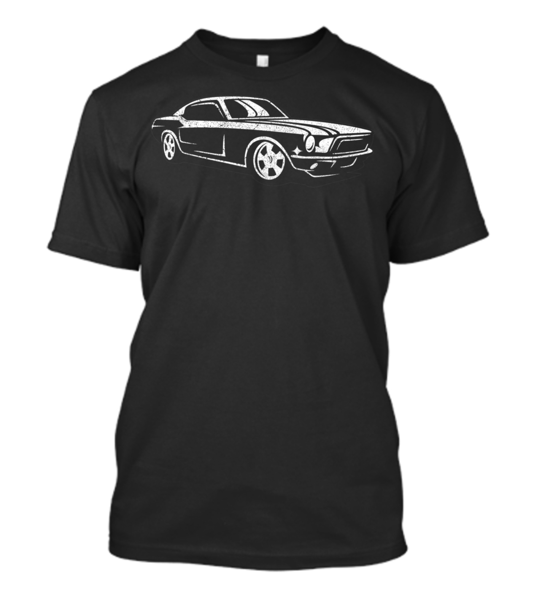 American Muscle Car Enthusiast Speed Fan T-Shirt