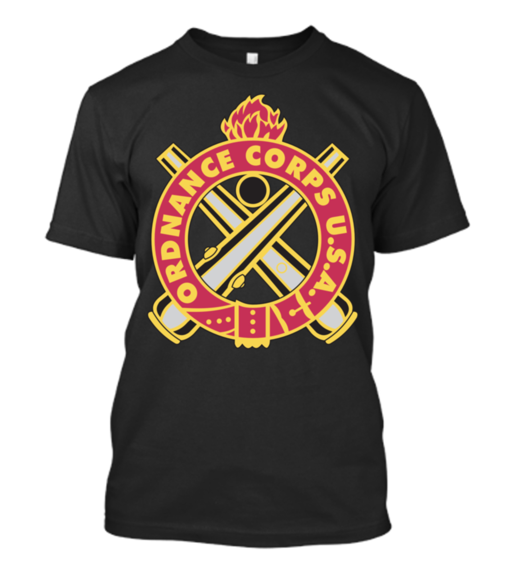 Ordnance Corps U.S.A. Flame Emblem T-Shirt