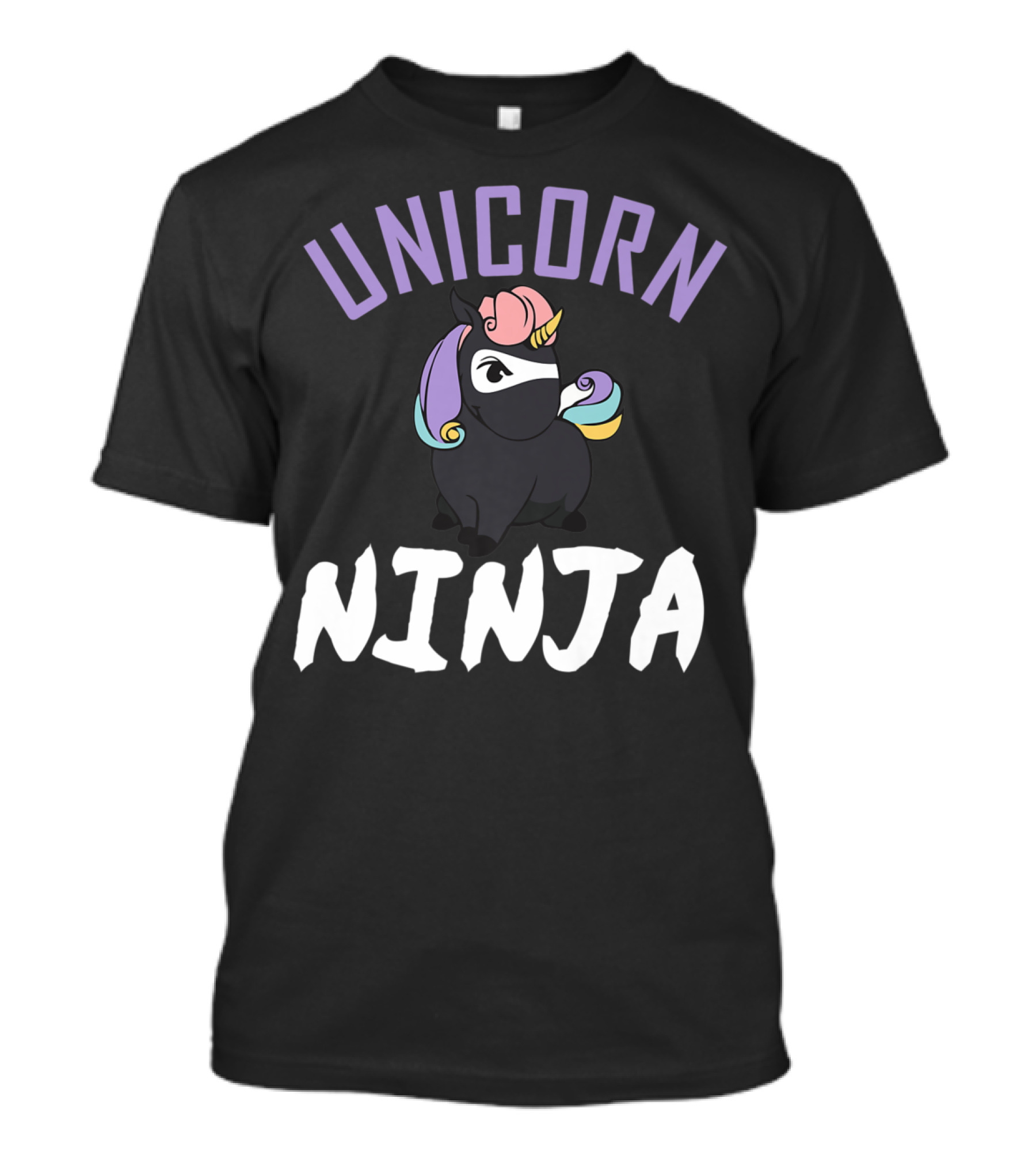 Unicorn Ninja Birthday Party T-Shirt