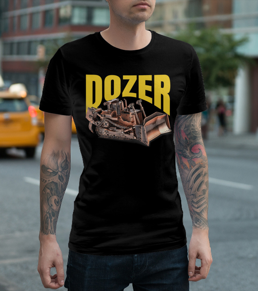Dozer Fun Heavy Equipment Bulldozer For Kid's T-Shirt
