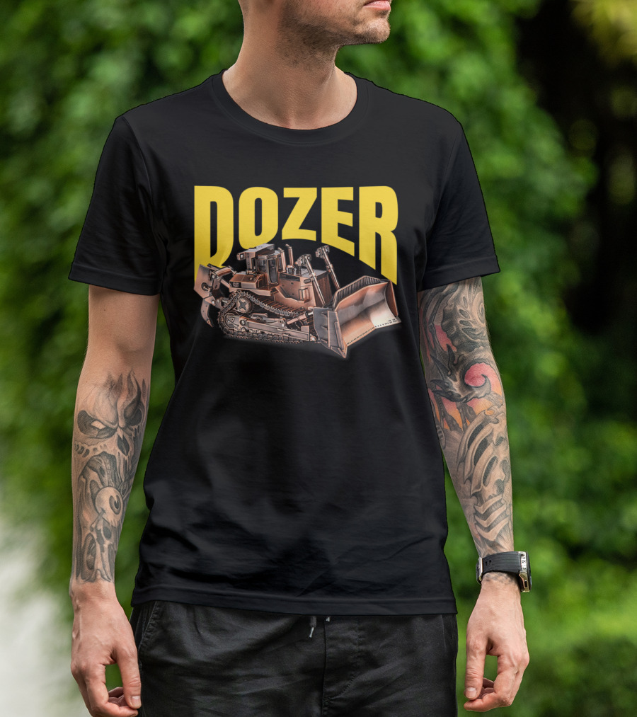 Dozer Fun Heavy Equipment Bulldozer For Kid's T-Shirt
