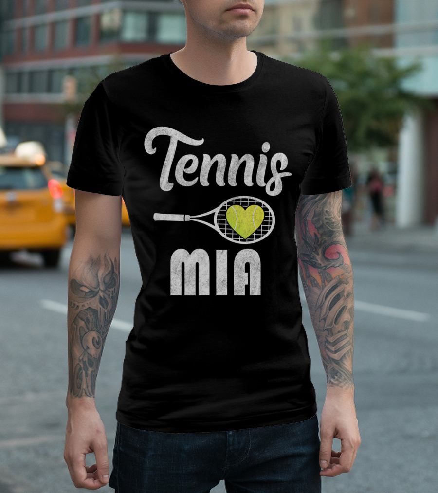 Tennis Love Heart Mia T-Shirt