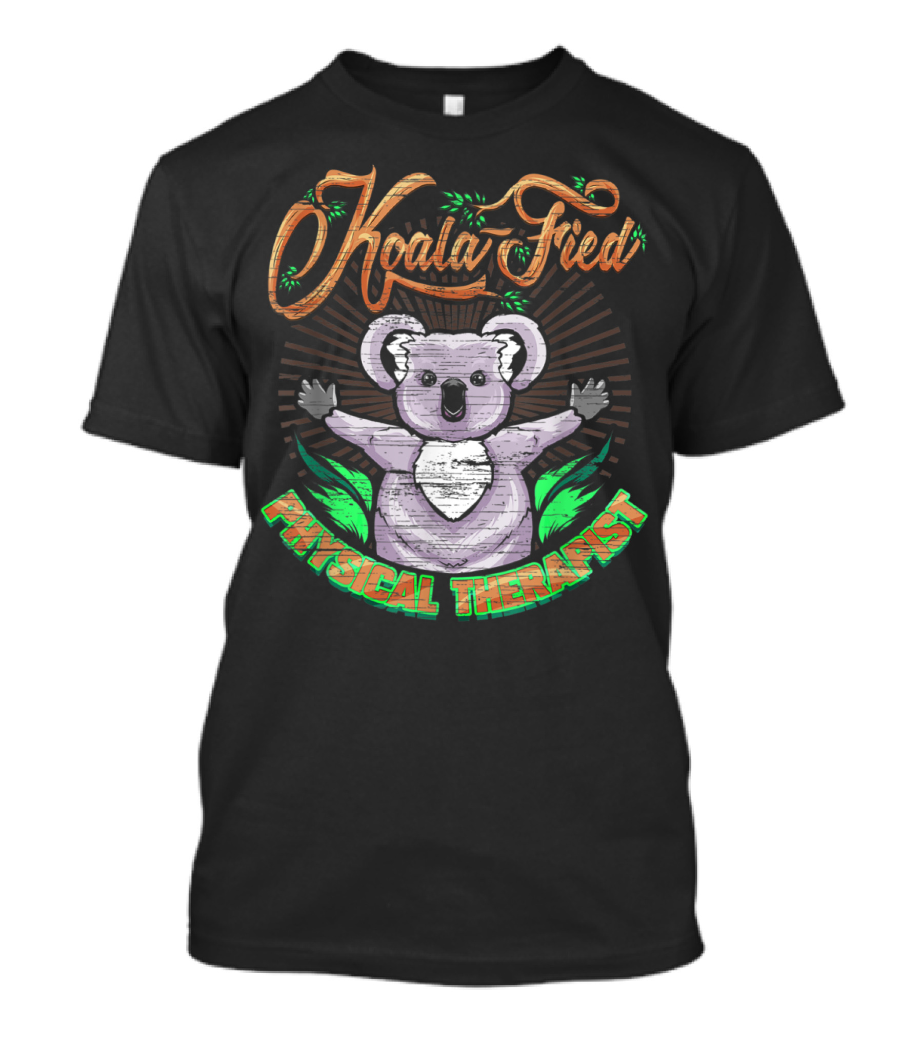 Koalafied Physical Therapist Koala T-Shirt