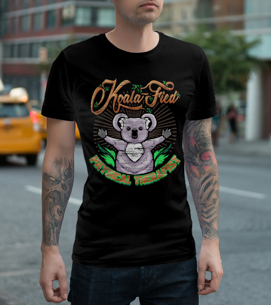 Koalafied Physical Therapist Koala T-Shirt