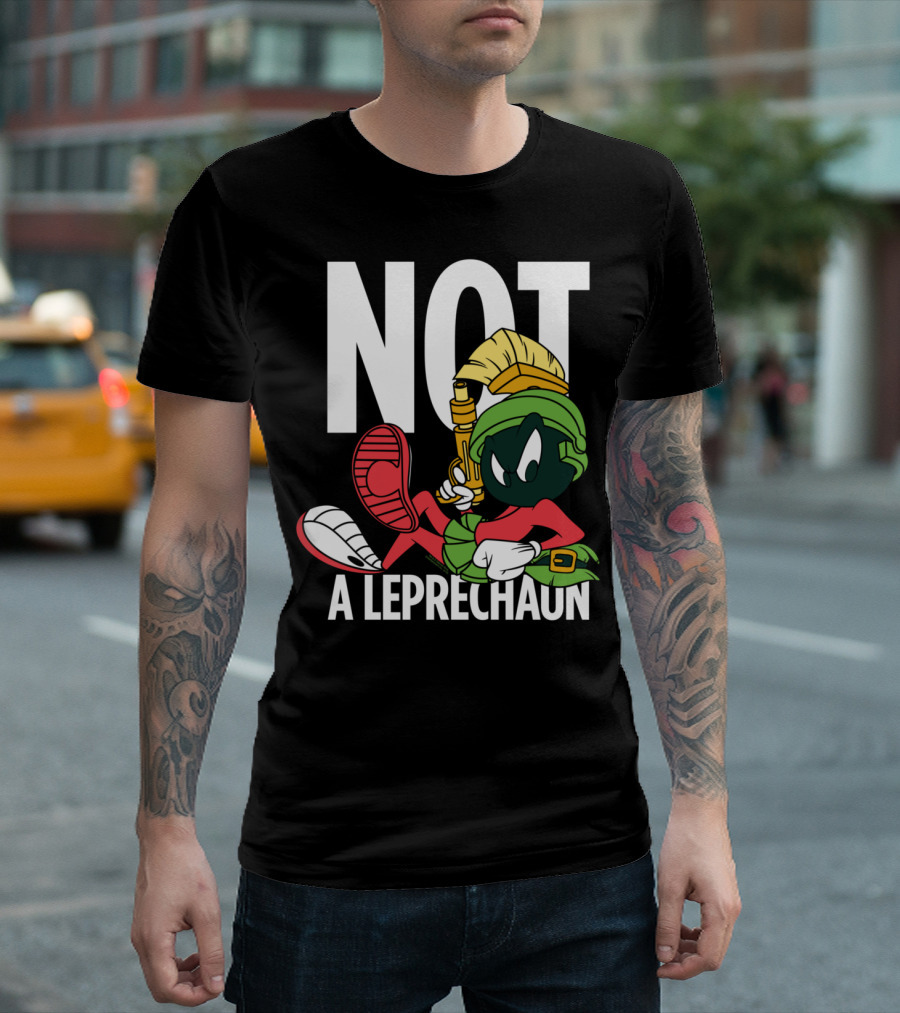 Looney Tunes Marvin The Martian Not A Leprechaun T-Shirt