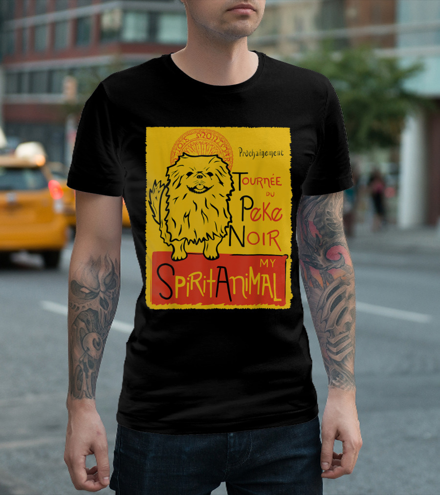 Prochainement Tournée du Peke Noir My Spirit Animal T-Shirt