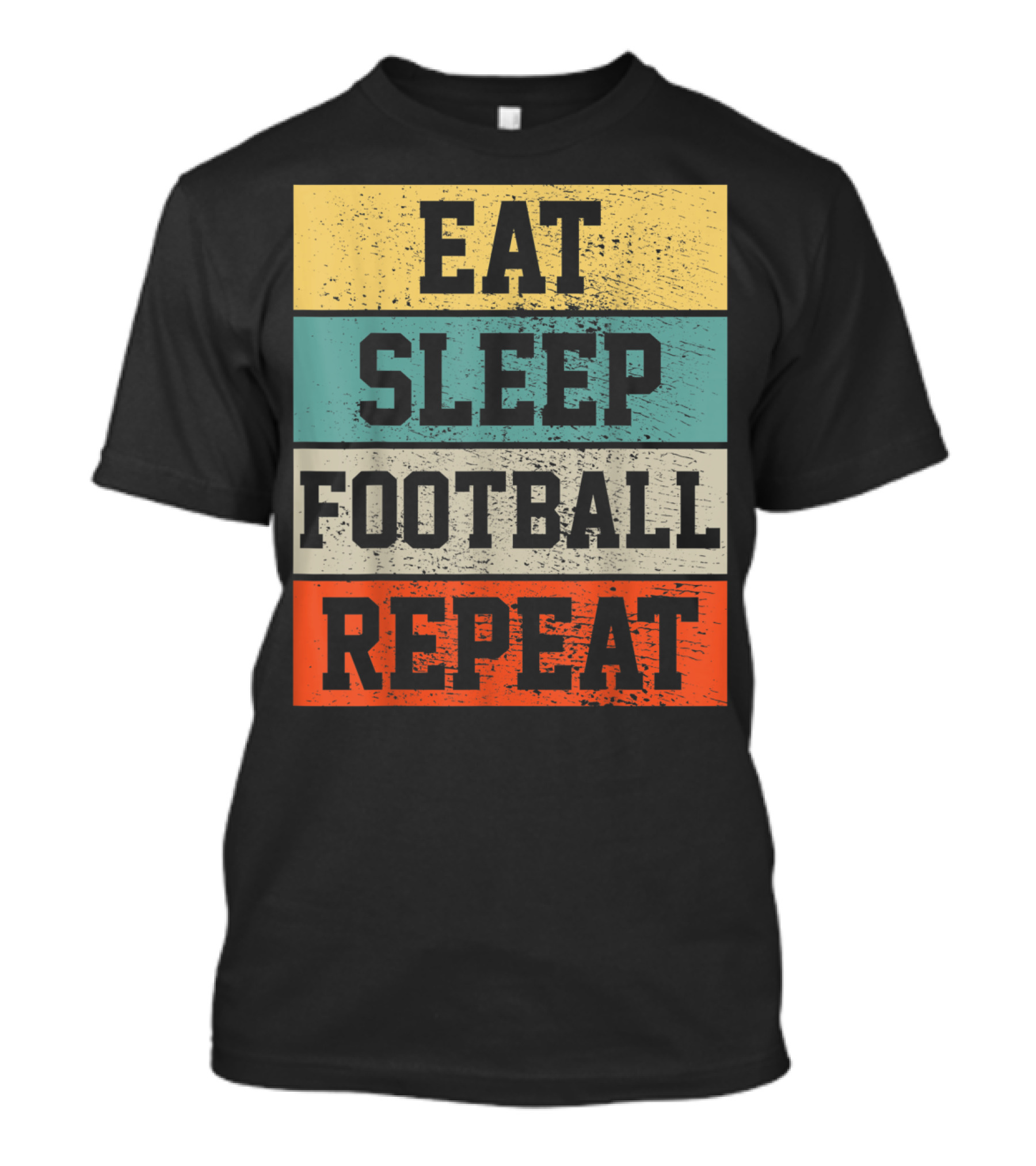 Eat Sleep Football Repeat T-Shirt